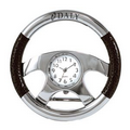 Metal Desktop Steering Wheel Clock